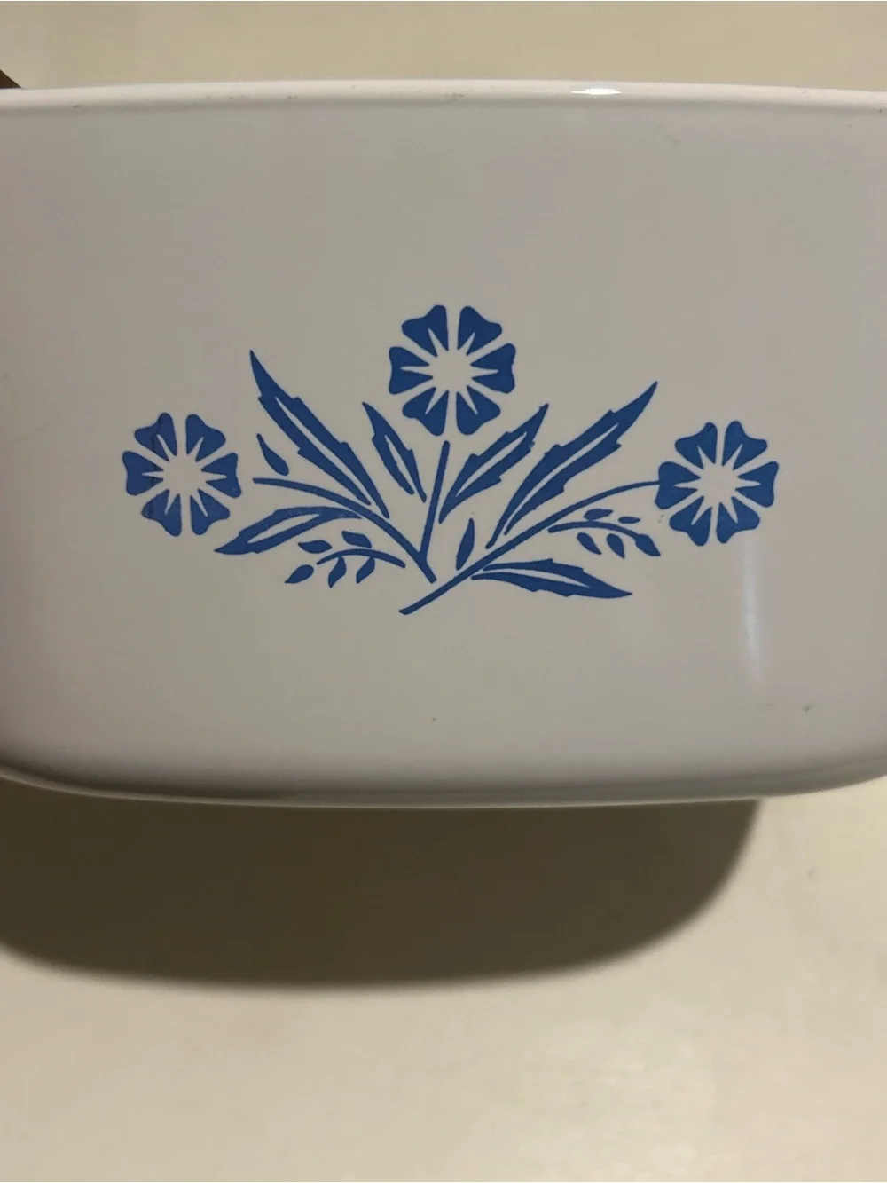 Vtg Corning Ware Blue Cornflower Casserole Dish